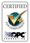 Certified for OPC Compliance